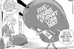 student loan cartoon