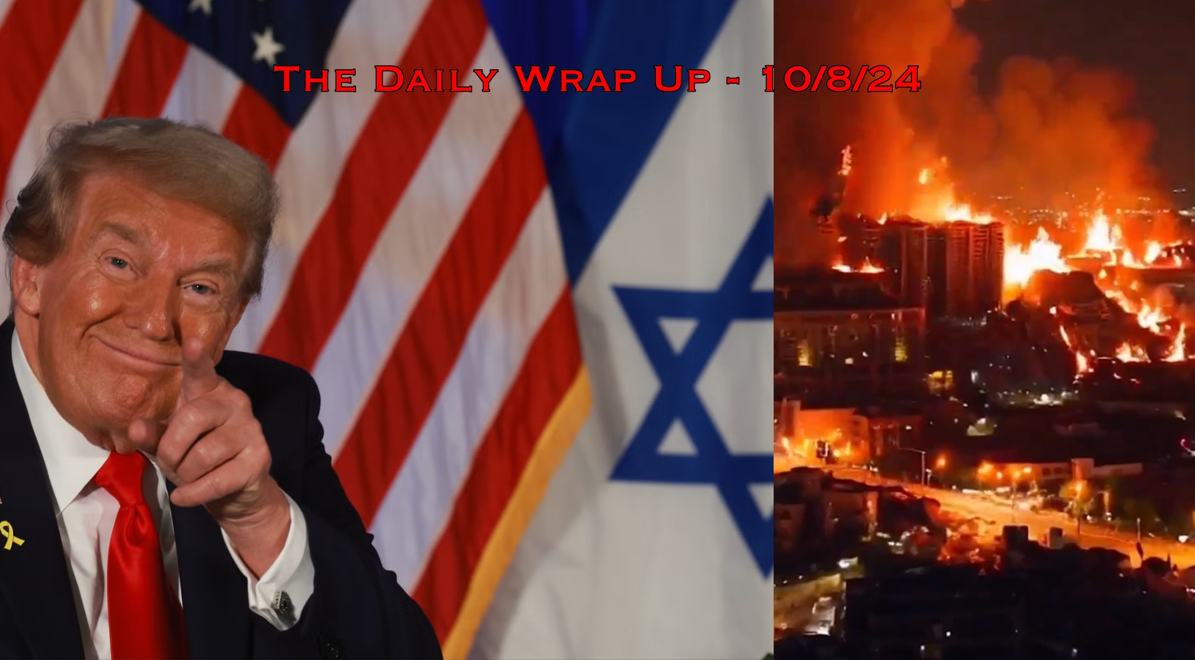 Trump Promises To "Remove The Jew Haters" From The US, Israel To Seize North Gaza & Lebanon Genocide