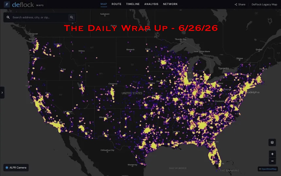 You Are A Terrorist If You Resist Data Centers & Israel’s Infiltration Of Flock and AI Surveillance